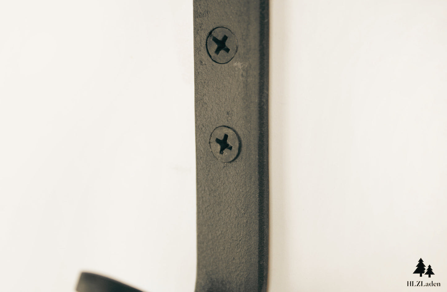 Doppelhaken Kleiderhaken Rustikaler Schmiedeeisen-Wandhaken