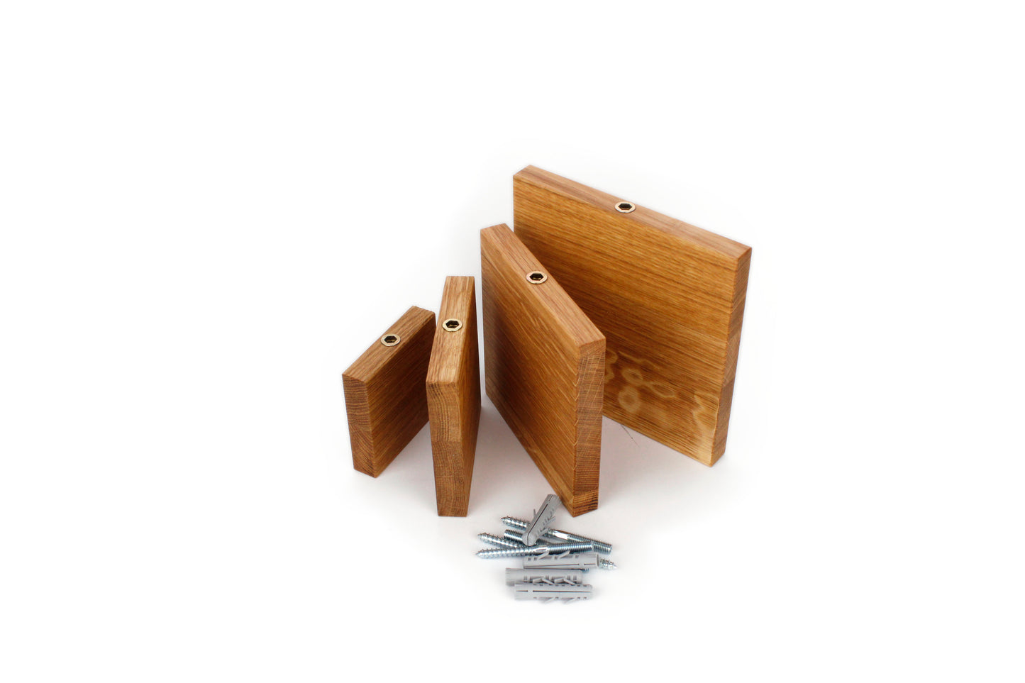 Schwebendes kleines Holzregal, Wandpflanzenhalter, Blumenampel