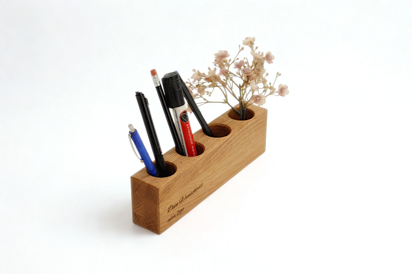 Stiftehalter als persönliches Geschenk für den Schreibtisch im Büro.